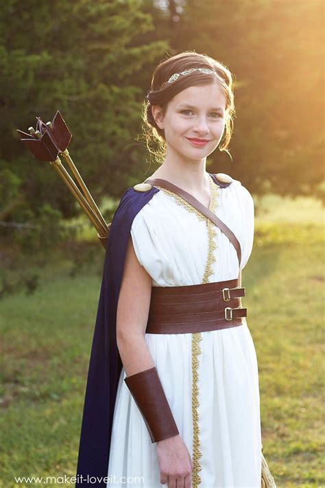 Diy Greek Goddess Costume Artemis Make It And Love It