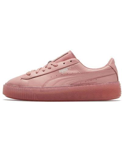 Puma Basket Platform Core Sneakers For Women Lyst