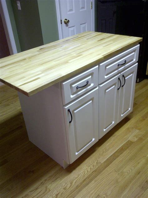 While he was gone, i put together all the other cabinets myself. Misadventures in DIY:: Kitchen Island: Part 1 | Cheap kitchen remodel, Kitchen island cabinets ...