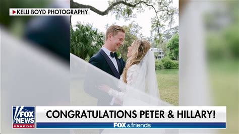 Fox News Peter Doocy Marries Fox Business Hillary Vaughn Fox News Video