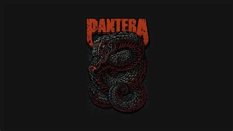 Pantera Metal License Plate Music Tag