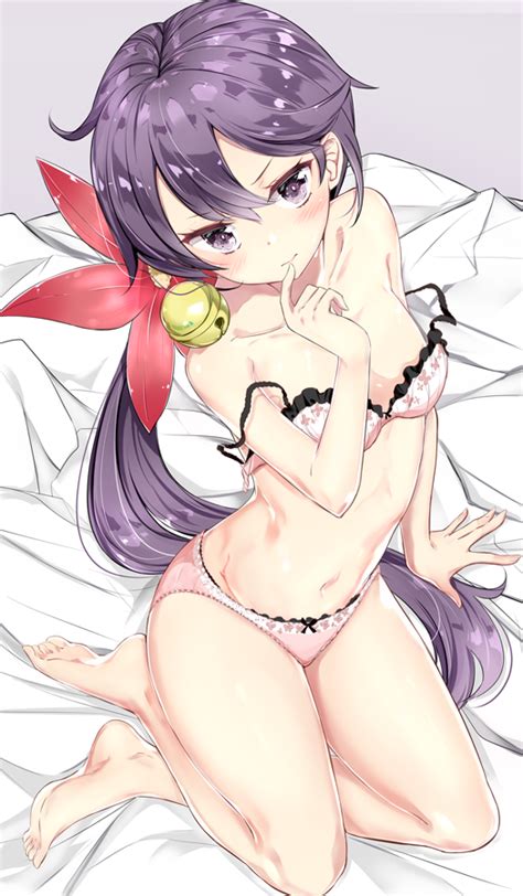 Hamaken Novelize Akebono Kancolle Kantai Collection Commentary Request 1girl Bell