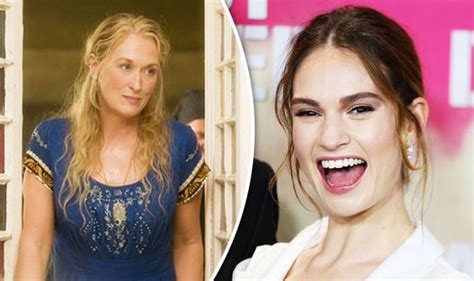 Mamma Mia 2 Set Photo First Look At Lily James As Young Meryl Streep Films Entertainment