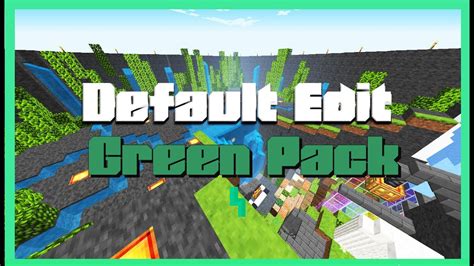 Texture Pack Pvp Green Edit Youtube