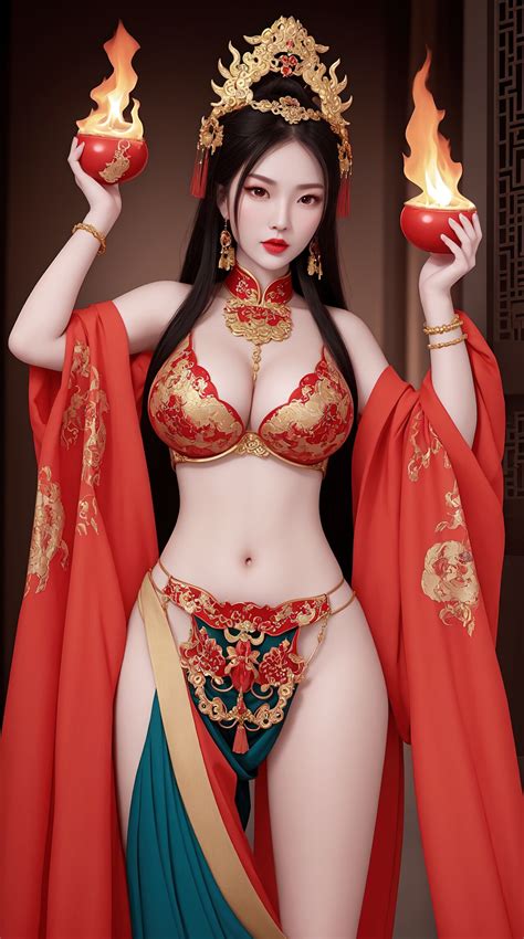Wallpaper Ai Art Ai Generated Asian Boobs Cleavage Fantasy Girl Sexy 1280x2298 Aiart1