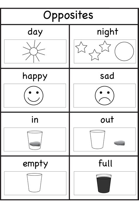 Worksheets For 4 Year Olds — Db