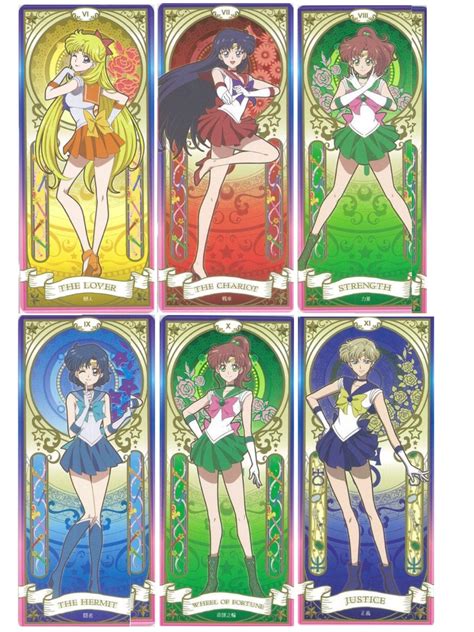 Sailor Moon Crystal Tarot Cards Sailor Moon Crystal Sailor Moon Art