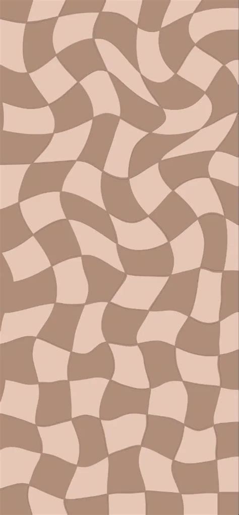 An Abstract Background With Wavy Lines In Brown And Beige Colors