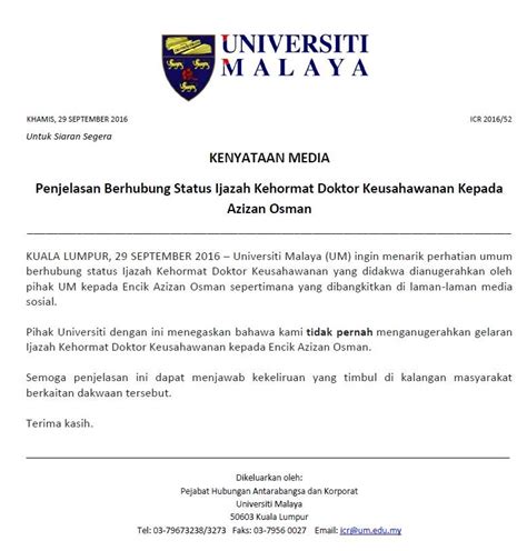 In this tutorial, i'll walk you through a dramatic photoshop edit; Tidak Pernah Anugerah PhD Pada Azizan Osman | News | Rojak ...