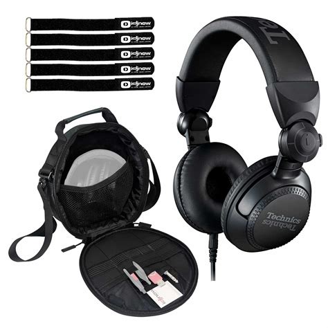 Technics Eah Dj1200 Professional Dj Headphones With Headphone Gear Bag