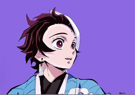 Tanjiro (Final selection arc). I normally like portraits but I am