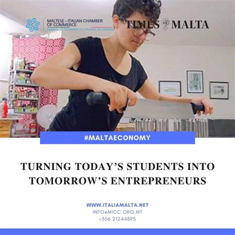 Turning Todays Students Into Tomorrows Entrepreneurs Maltese