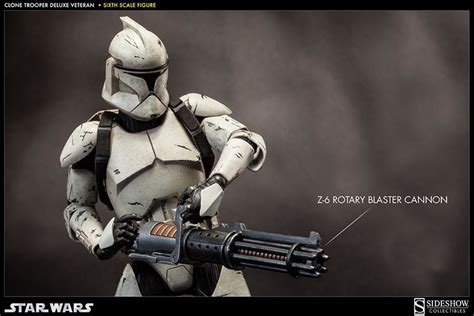 Hasbro Tvc 2x Star Wars The Clone Wars Custom 375 Z 6 Rotary Blaster