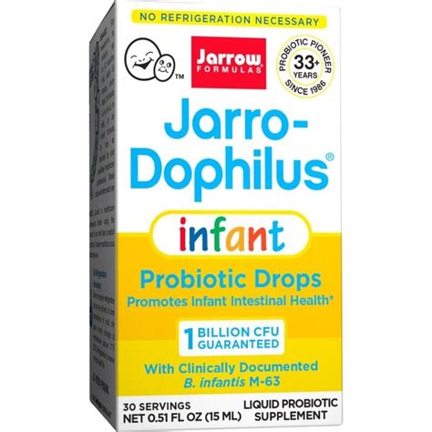 Jarrow Formulas Jarro Dophilus Infant Drops Пробиотик за Кърмачета и Бебета ML