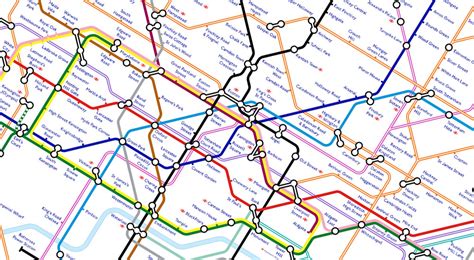 The Tube Map In 2040 Is Going To Be Pretty Intense Secret London