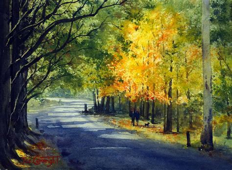 Joe Cartwrights Watercolor Blog Watercolor Landscape Painting Of