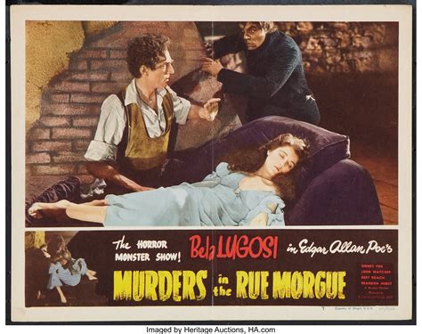 Murders In The Rue Morgue Film Classics R 1948 Lobby Card 11