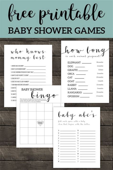 Free Printable Baby Shower Games Paper Trail Design Free Baby Shower Games Free Printable