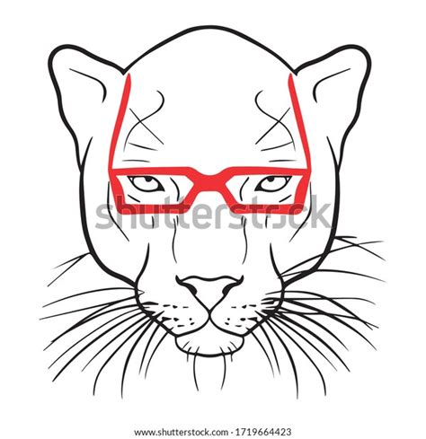 Panther Graphic Design Vector Illustration Art Stock Vector Royalty