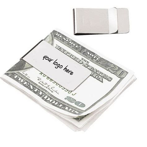 This means more exposure for your logo or advertising message. Stainless Steel Metal Bar Money Clip - ImprintItems.com Custom Printed Promotional Products