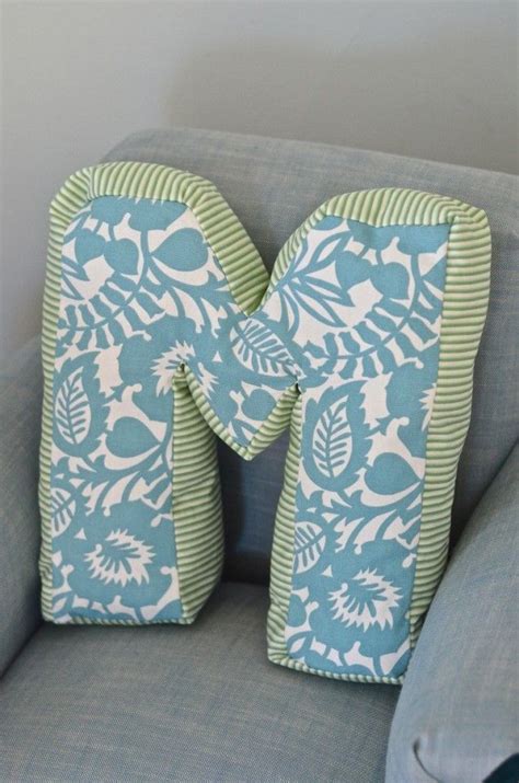 Diy Letter Pillow So Cute Tutorials And Easy Diy
