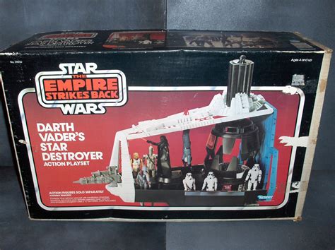 Vintage Kenner Star Wars Toys Darth Vaders Star Destroyer Action Playset