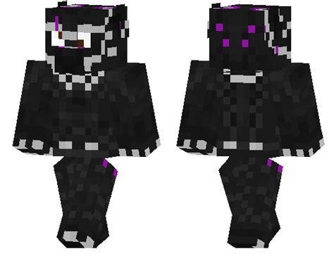 A Pretty Funny Black Panther Minecraft Pe Skins