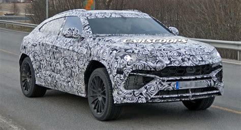 2018 Lamborghini Urus Suv Spied In Production Trim Stays True To Concept