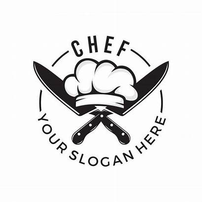Chef Logotipo Restaurant Logos Cozinha Premium Kitchen