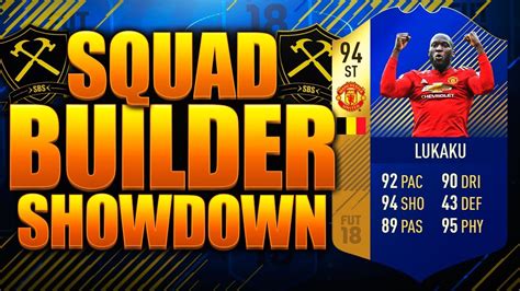 Fifa 18 tots lukaku review 94 tots lukaku player review fifa 18 ultimate team. EPIC TOTS LUKAKU SQUAD BUILDER SHOWDOWN! FIFA 18 ULTIMATE ...