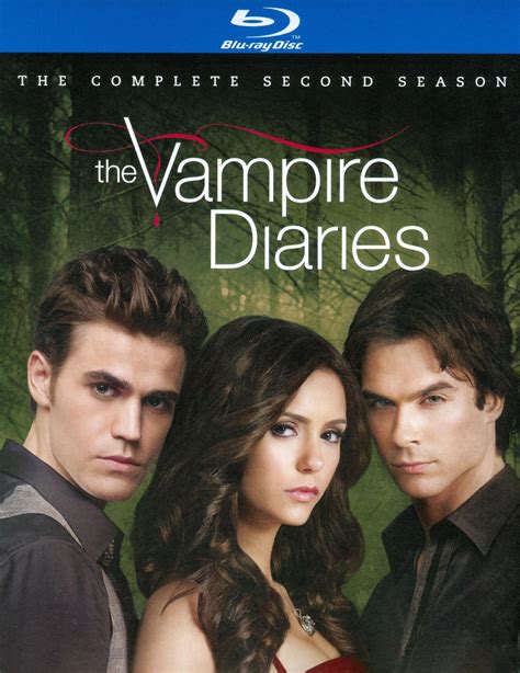The Vampire Diaries The Complete Second Season 4 Discs Blu Ray