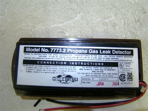 Cci controls warrants the equipment described herein to be free from defects in. RV Interiors USED RV/MOTORHOME LP GAS LEAK DETECTOR FOR ...