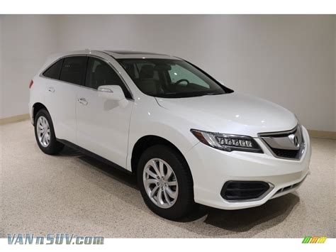 2017 Acura Rdx In White Diamond Pearl 004070 Vans And