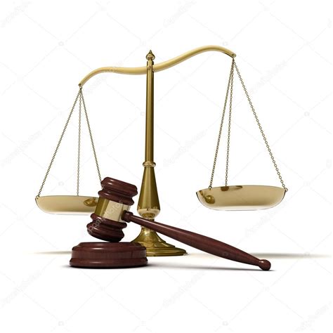 Scales Of Justice And Gavel Stock Photo By ©imagewell 25210923