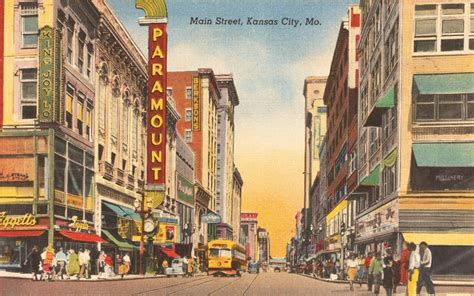 Kansas City Postcard Kansas City City Postcard Vintage Postcards