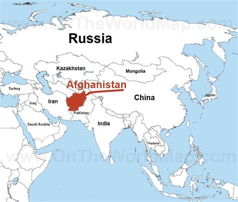 Afghanistan Map World