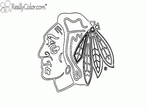 Blackhawks Coloring Pages Coloring Home