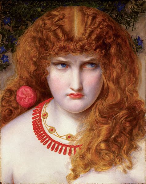 Helen Of Troy Painting By Frederick Sandys Walker Fine Art America