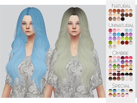 Comes In 90 Swatches Found In Tsr Category Sims 4 Female Hairstyles
