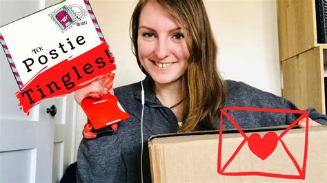 Postie Asmr Tapping Scratching Writing Youtube