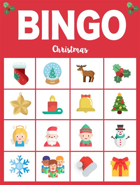 8 Best Images Of Printable Christmas Bingo Ice Breaker Ice Breaker