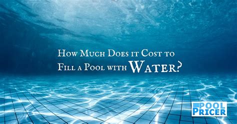 15 ft round ~ 5,310 gallons. How Much Does it Cost to Fill a Pool with Water? - Pool Pricer