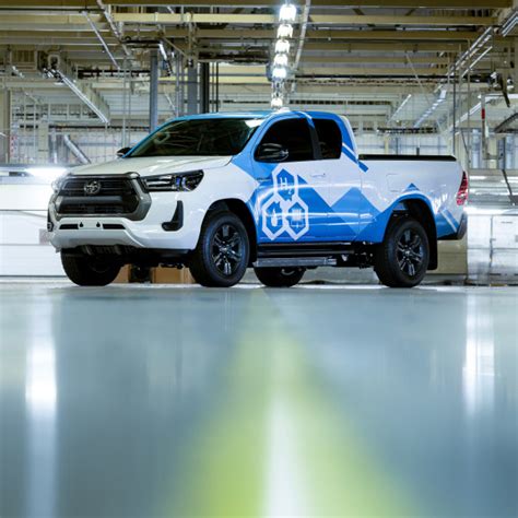 Toyota Reveals Hydrogen Fuel Cell Electric Hilux Prototype