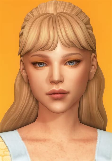 Sammie Hair Dogsill On Patreon Sims Hair Sims Sims 4