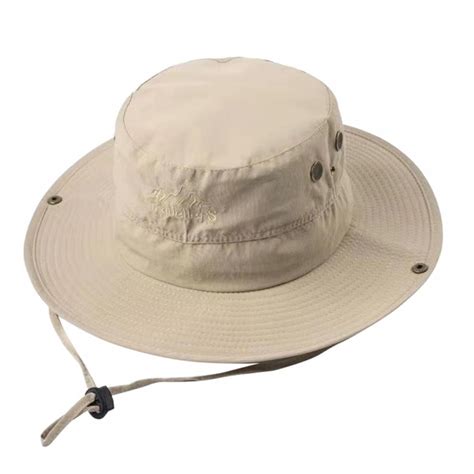 Fitup9761 Mens Sun Hat Bucket Fishing Hiking Cap Wide Brim Uv