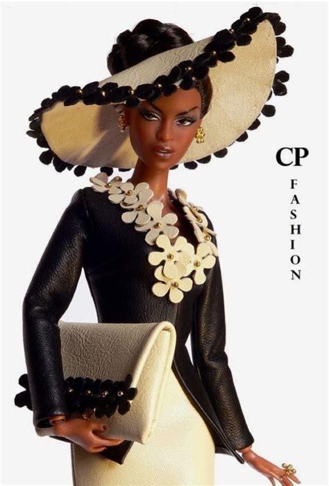 Pin By Laura S On Barbie One Of A Kind Pretty Black Dolls Fashion Fashion Dolls
