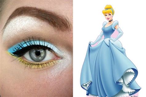 Cinderella Inspired Makeup Carnevale Maschera Trucco