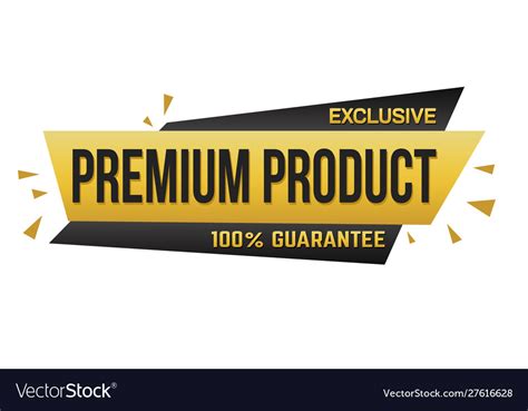 Premium Product Banner Design Royalty Free Vector Image