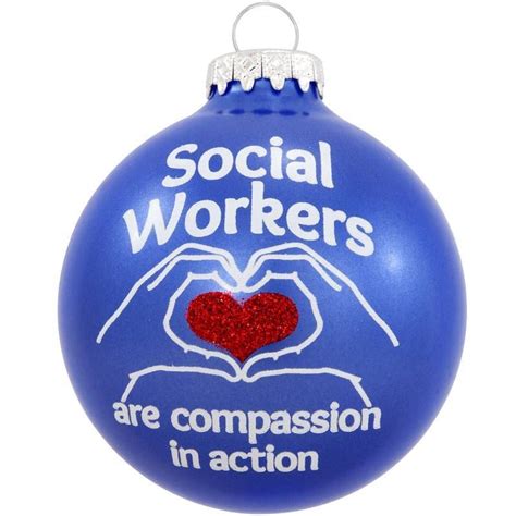 Social Workers Compassion Glass Ornament 1181568 Baubles N Bling