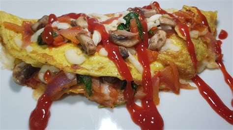 Ihop Style Omelette Recipe How To Make Cheesy Ihop Style Omelette Cheesy Veggies Omelette